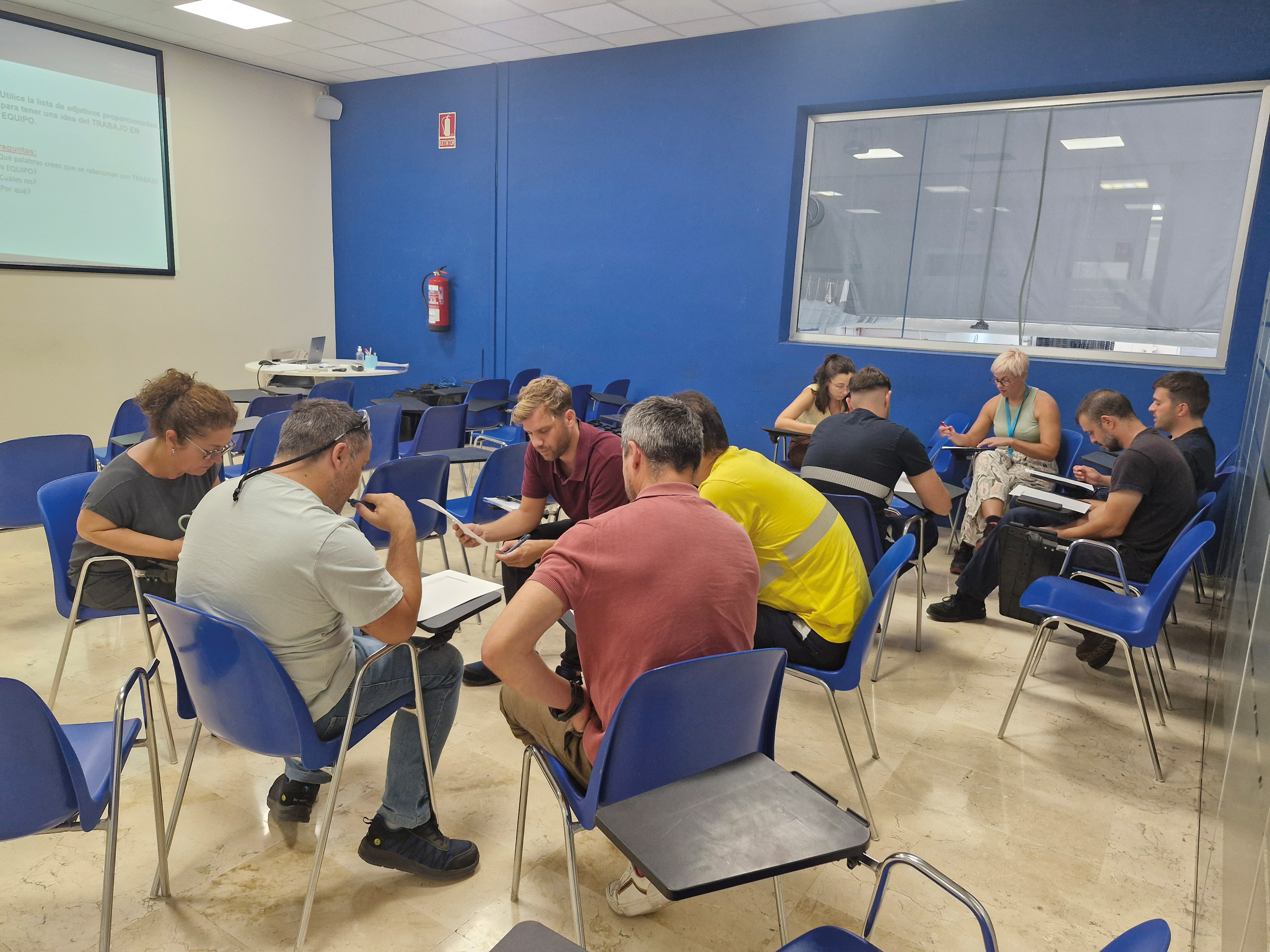 Taller de valores en Saymopack