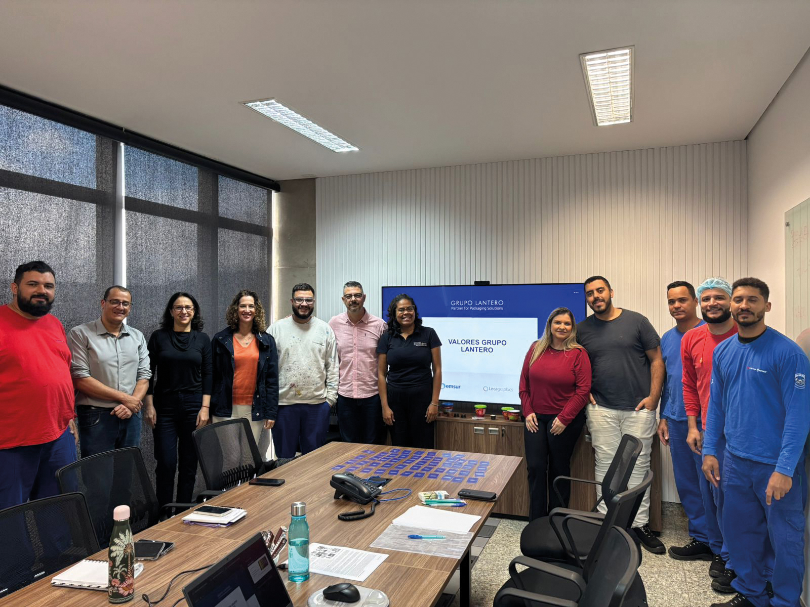 Taller de valores en Brasil