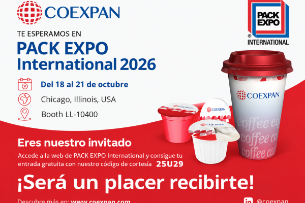 Coexpan en PACK EXPO International Chicago 2026, booth LL-10400
